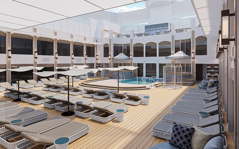 Norwegian Epic - Haven Courtyard