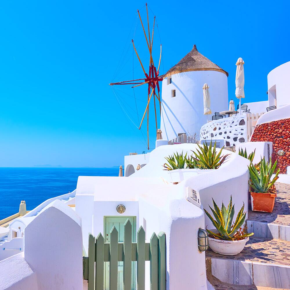 Norwegian Cruise to Oia, Santorini, Greece