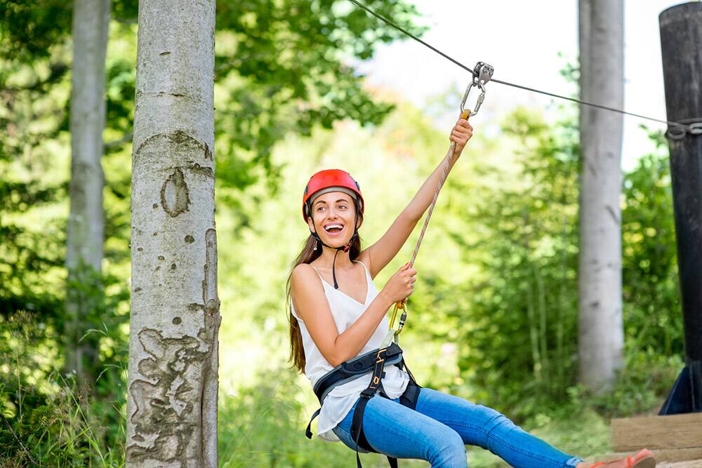 Zipline Across the Jungle on a Cruise to Jamaica