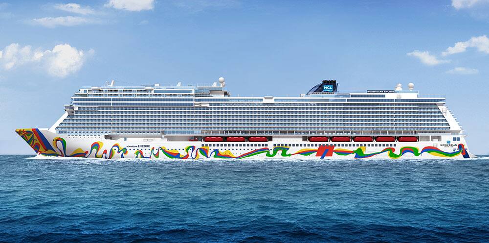 Norwegian Encore Hull Artist Announced
