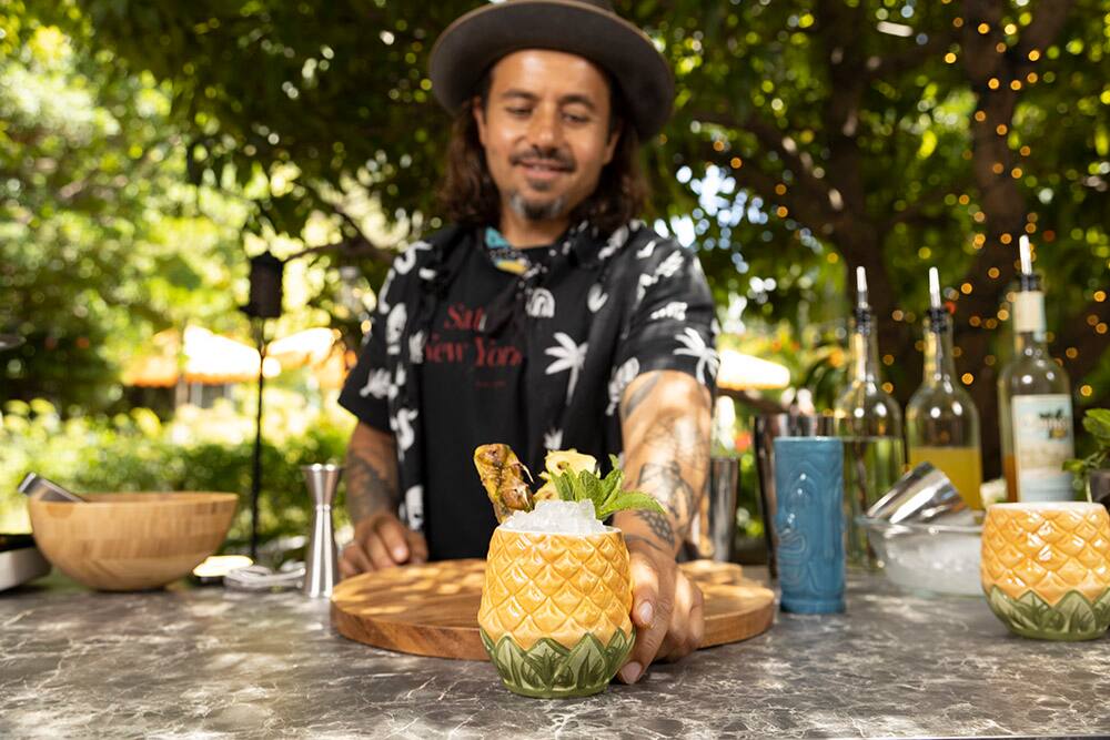 Earth Day 2021: NCL Pineapple Surplus Cocktail Recipe