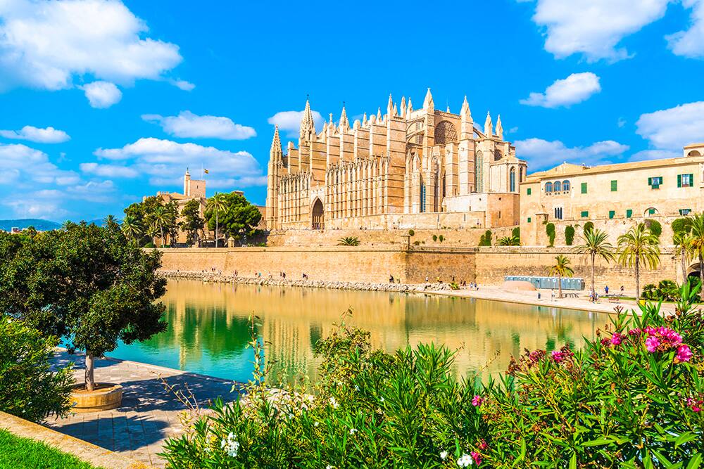 Cathedral La Seu, Palma de Mallorca, Spain