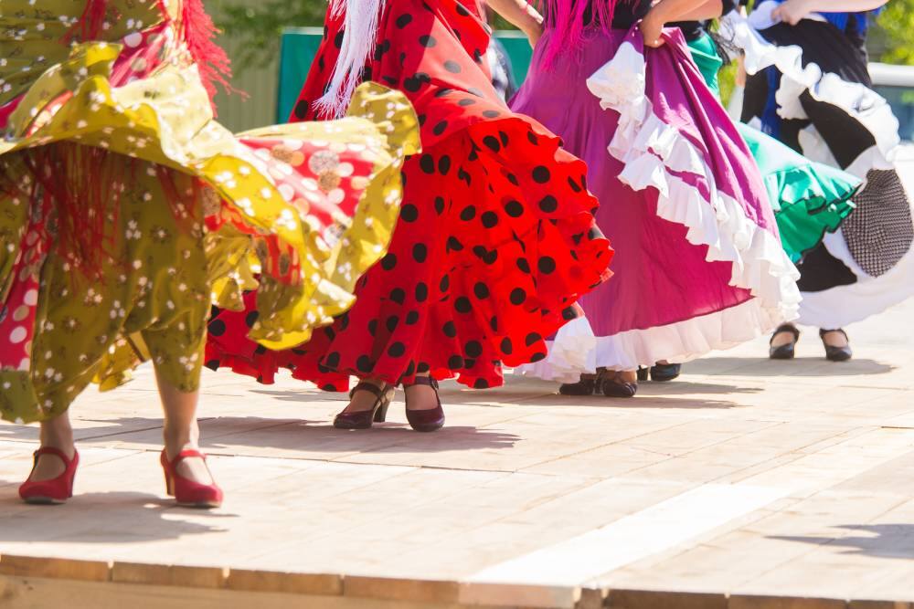 Salsa dancing in Costa Maya