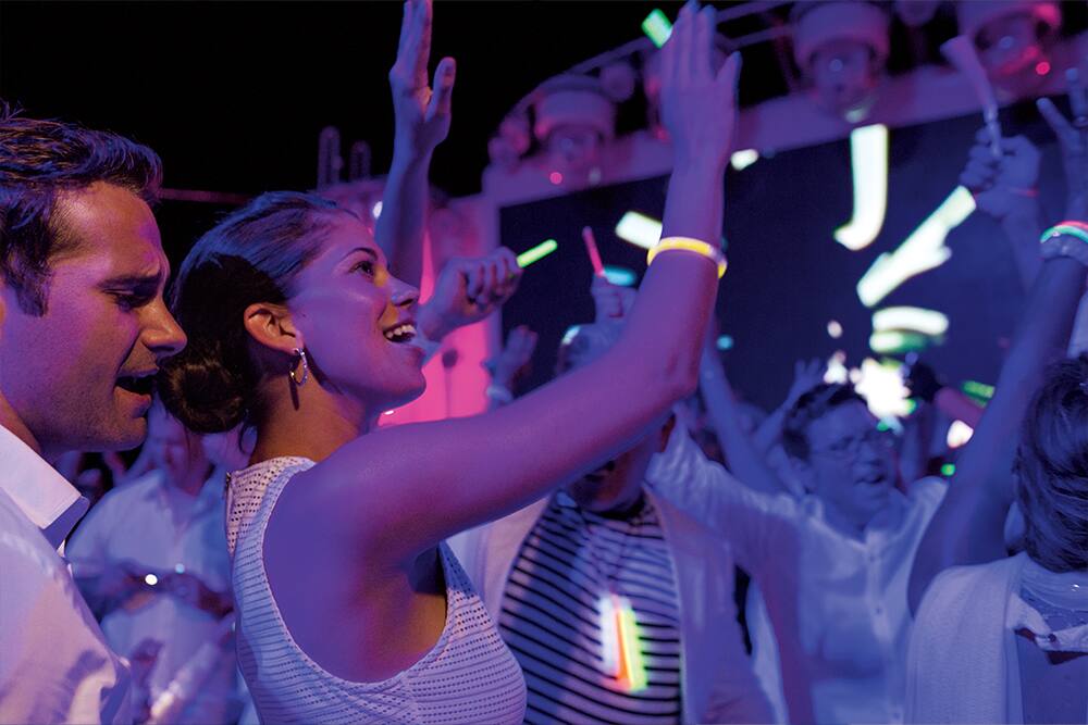 Norwegian's Glow Party