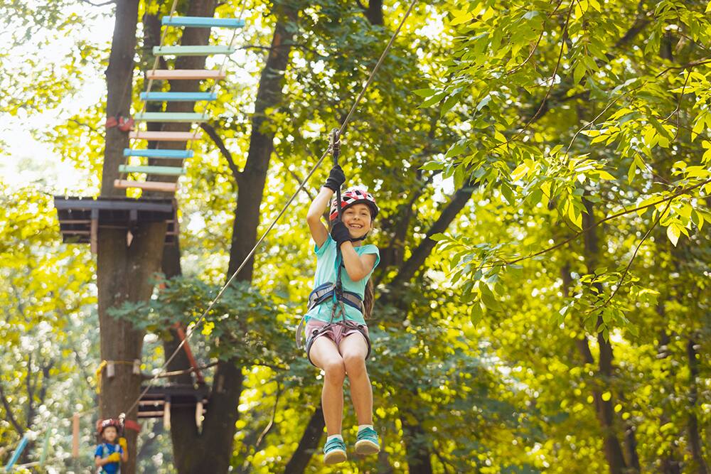 Ziplining