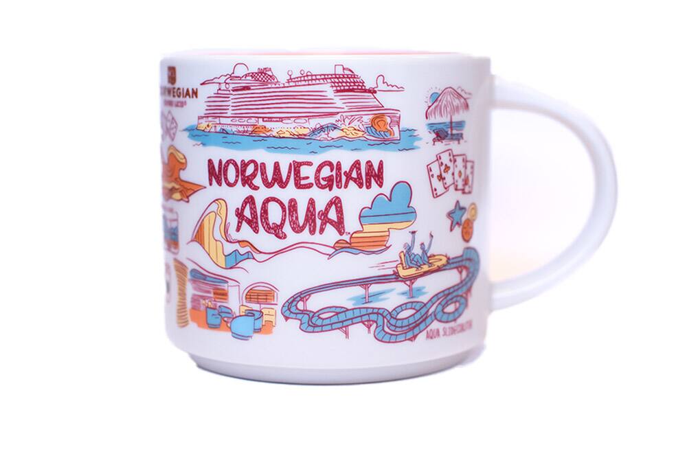 Norwegian Aqua Been There Before Mug
