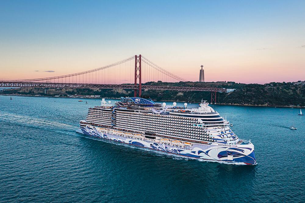 Norwegian Viva in Lisbon, Portugal