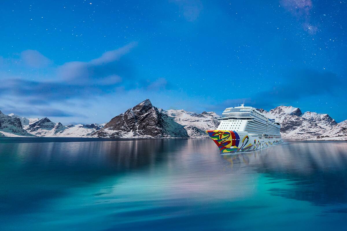 Norwegian Encore in Alaska