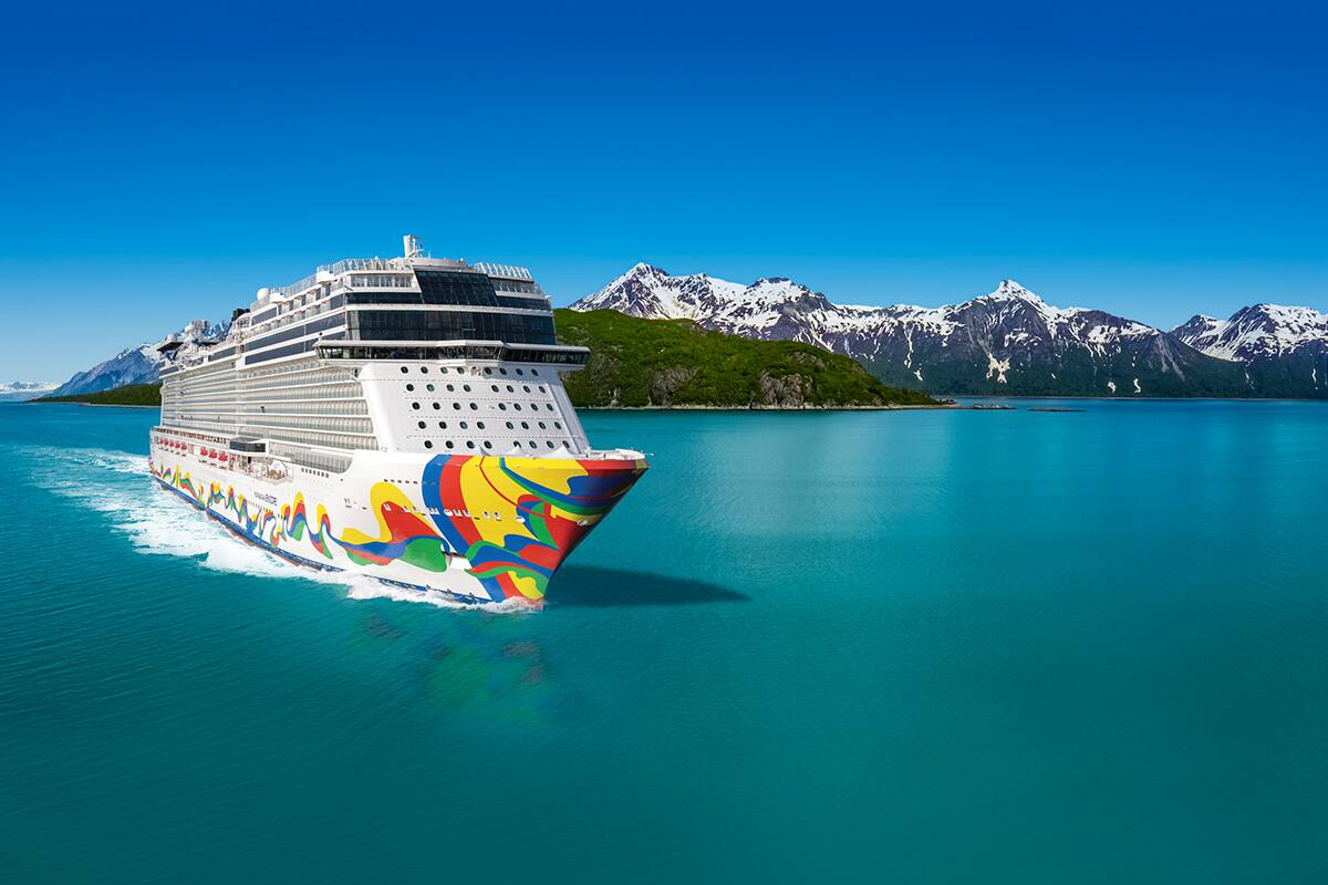 Norwegian Encore in Alaska