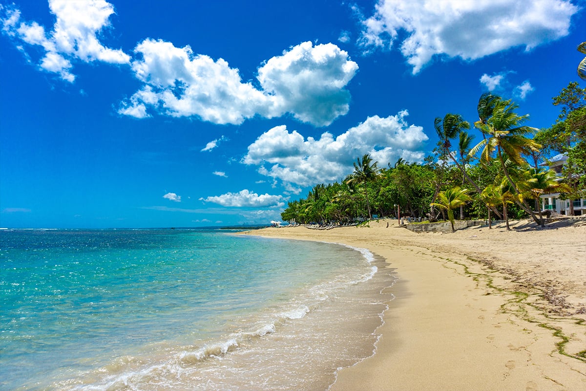 Enjoy the beach at Puerto Plata.