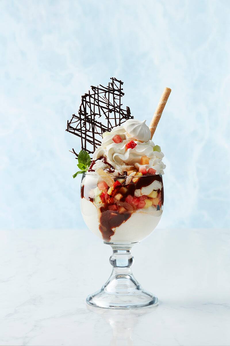 Coco's White Chocolate Tutti Frutti Coupe Norwegian Bliss Coco's Menu