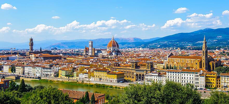 10-Day Greek Isles Round-trip Rome: Santorini, Athens & Florence