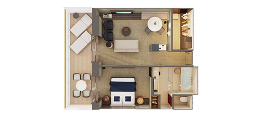 The Haven Owner's Suite Schematic