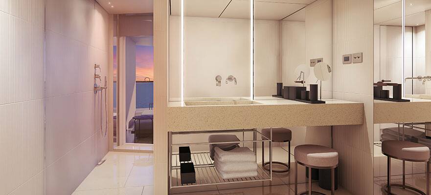 HA - The Haven Aft Facing Penthouse Bathroom