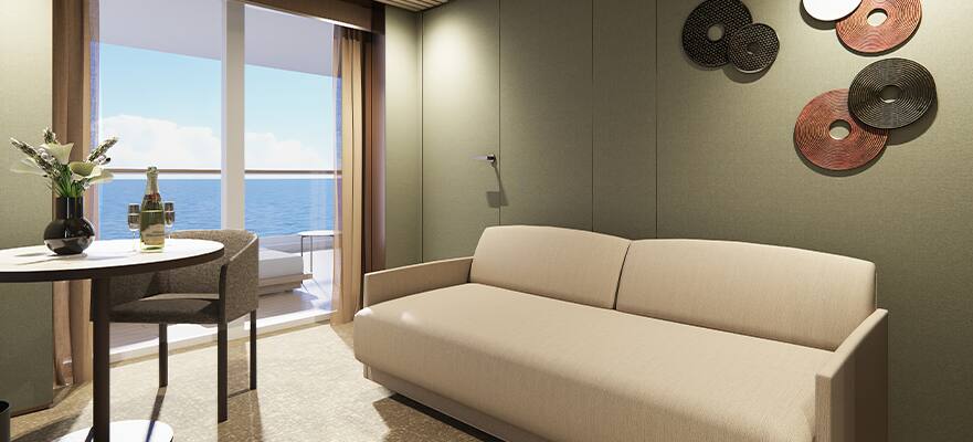 HB - The Haven Aft-Facing Penthouse with Master Bedroom & Large Balcony