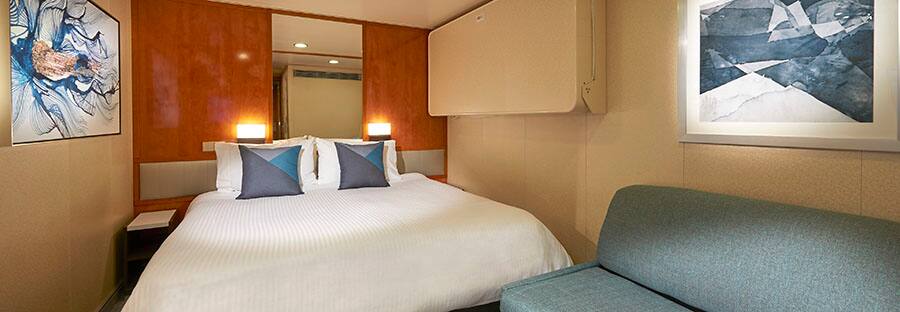 Norwegian Sun Inside Stateroom - Refurbished in 2018