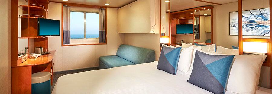 Norwegian Sun Oceanview Stateroom - Refurbished in 2018