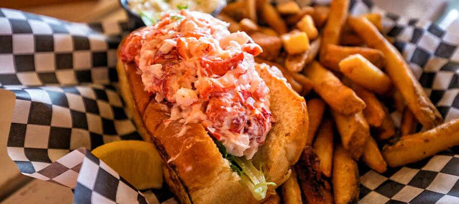Lobster in Eastport, Maine