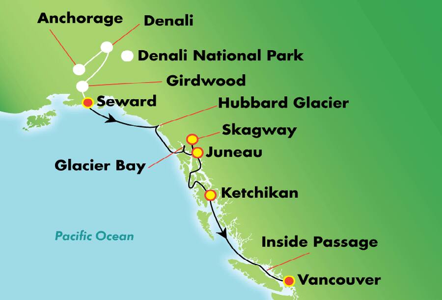 12-Day Denali/Alyeska Explorer