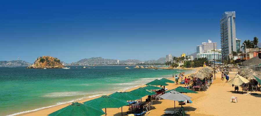 Pristine Beaches on an Acapulco cruise