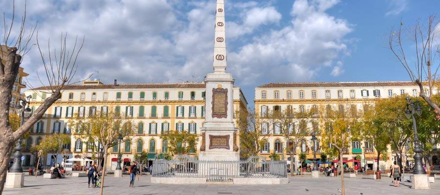 Plaza de la Merced when you cruise to Malaga