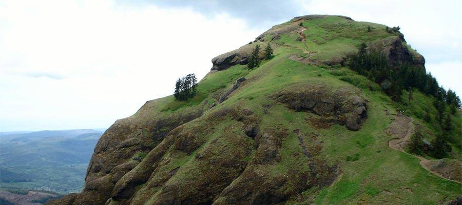 Saddle Mountain Summit on a Pacific Coastal cruise