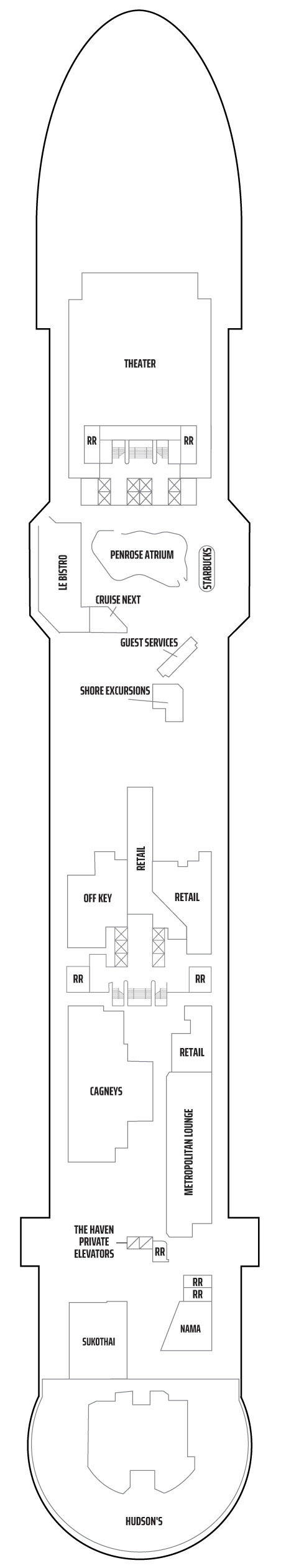 Deck 7 Deck Plan