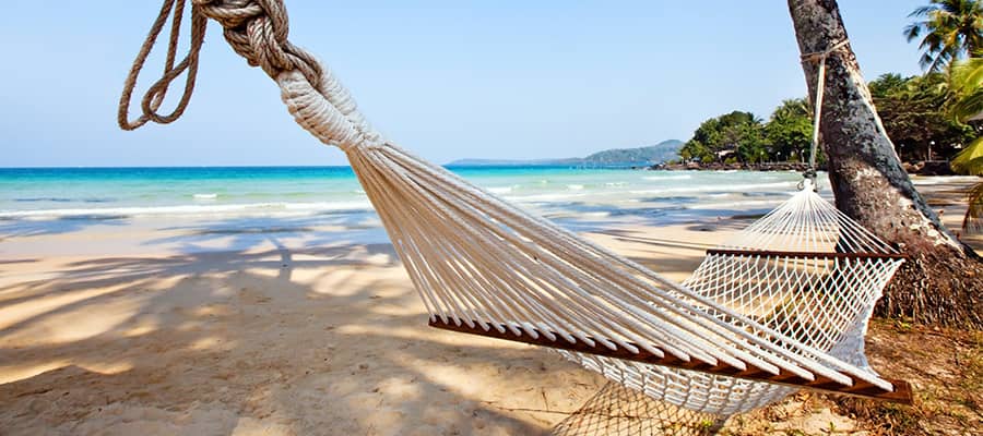 Relax on the beach on your next Bahamas Cruise