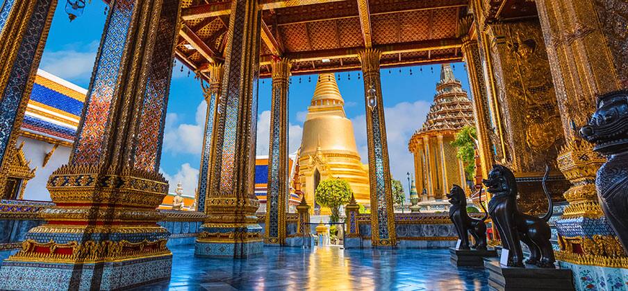 Wat Phra Kaew in Bangkok, Thailand