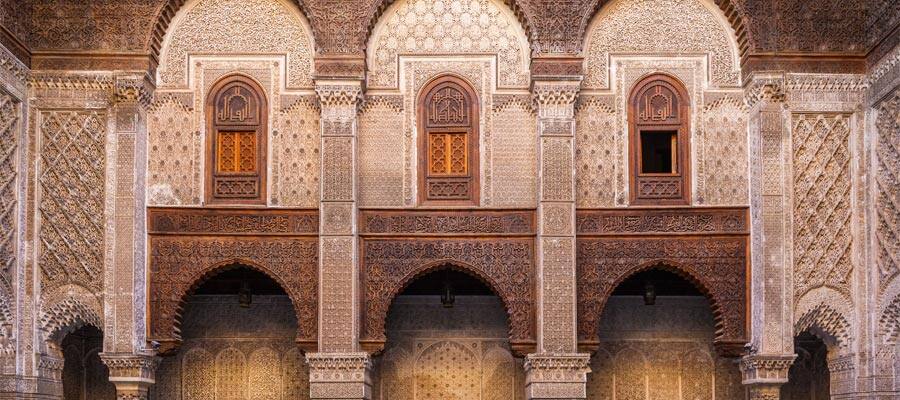 Al-Attarine Madrasa in Fez on your Morocco cruise