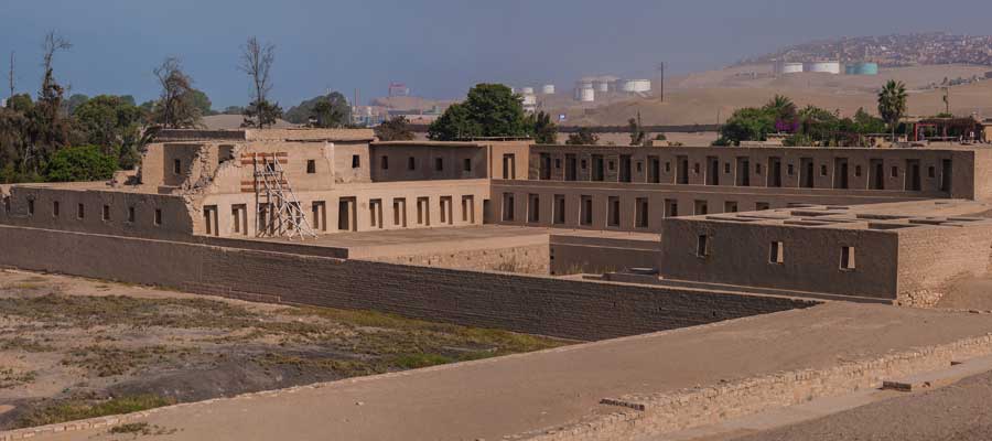 Pachacamac ruins on a Lima cruise