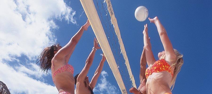 Volleyball in Costa Maya on your Caribbean cruise