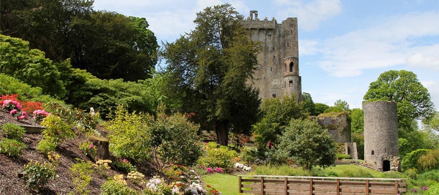 Blarney castle on your Europe cruise