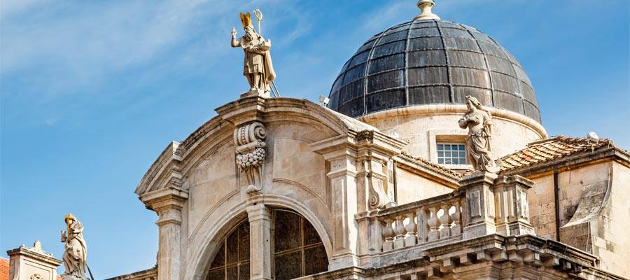 Church of Saint Blasius while cruising to Europe