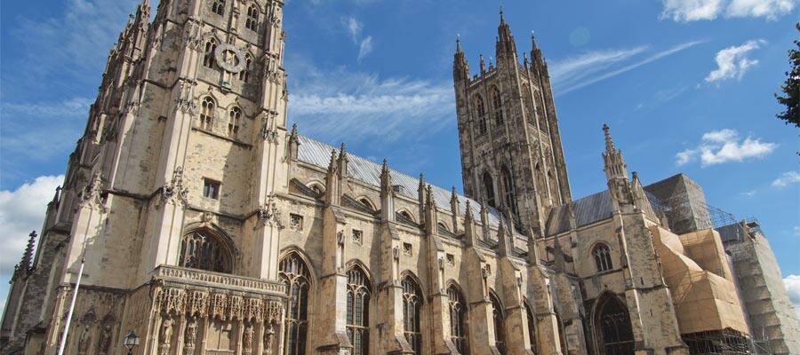 Cruise to London and make your way to The Canterbury Cathedral