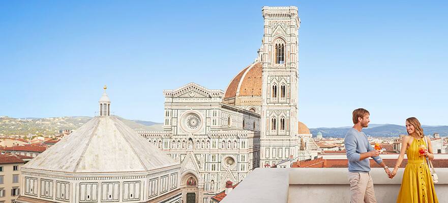 10-Day Greek Isles Round-trip Rome: Santorini, Athens & Florence
