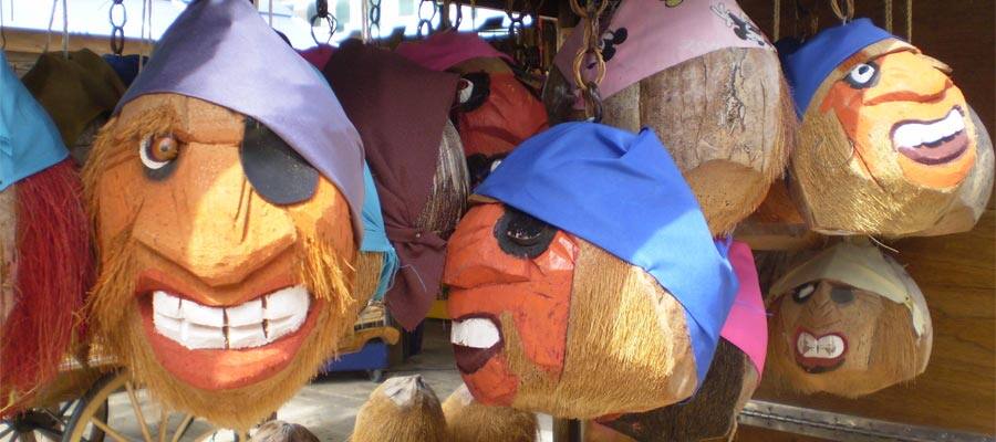 Whimsical crafts on your Key West cruise