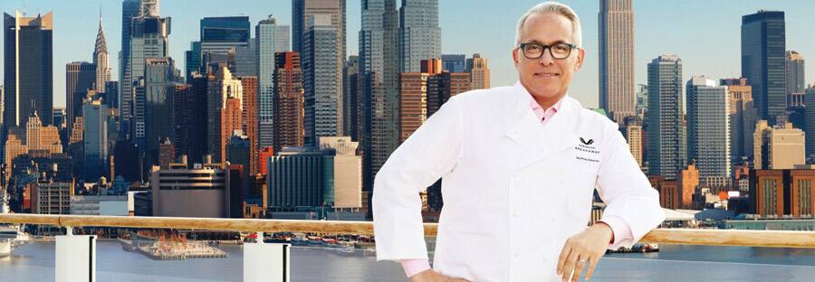 Norwegian Cruise Line Celebrity Chef Geoffrey Zakarian