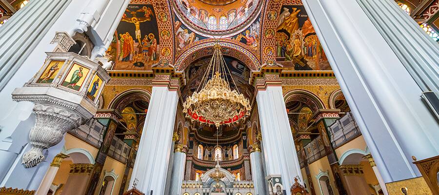 Cathedral of Saint Minas on a Iraklion Cruise