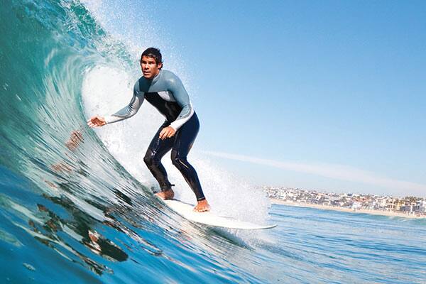 Surfing in Maui on a Hawaii cruise