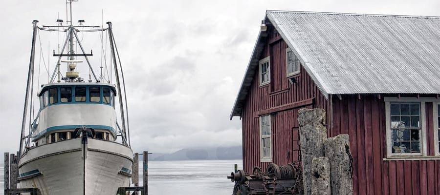 Local stores in Icy Strait Point