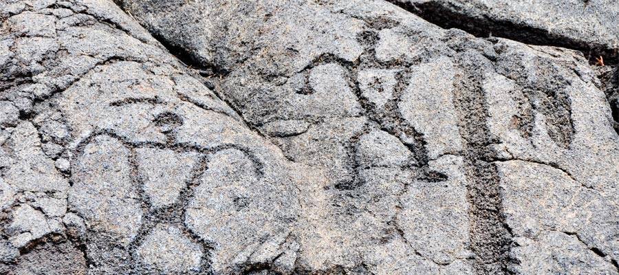 Petroglyphs on your Hawaii cruise