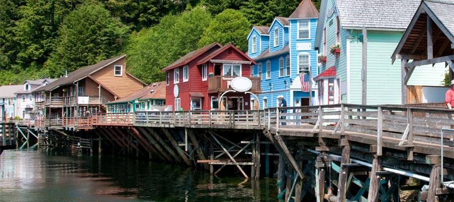 Shop a little on Creek street when you cruise to Alaska