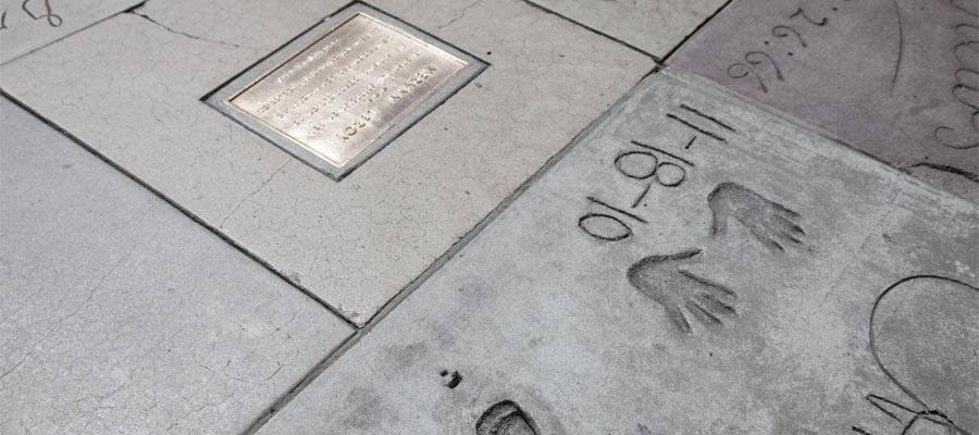 Hollywood Walk of Fame in Los Angeles
