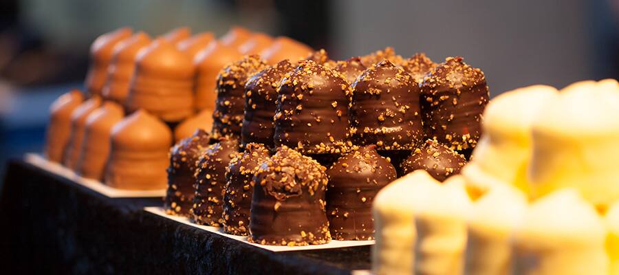 Delicious confections on Le Verdon (Bordeaux) Cruises