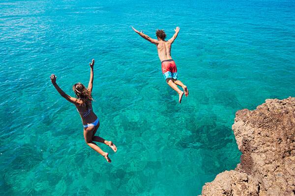 Cliff Diving on your Caribbean Cruise