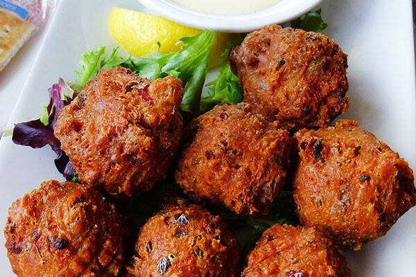 Crispy Conch Fritters on an Eastern Caribbean cruise
