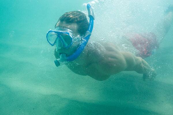 Swim in the Caribbean