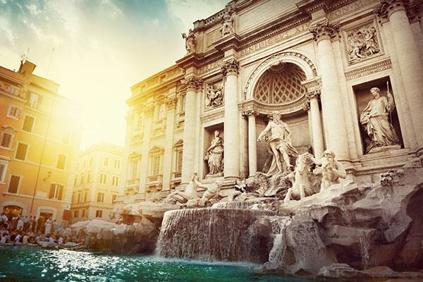 Trevi Fountain in Rome