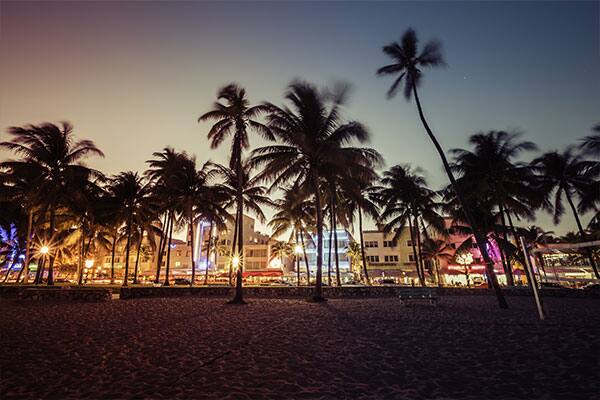 Ocean Drive from Dexter and CSI in Miami